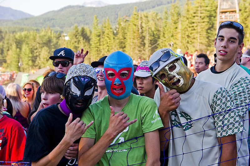 Crankworx brings out fans in droves.