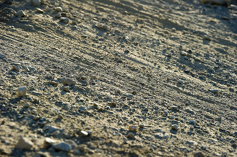 Dry conditions at Whistler saw all the tracks, from the the Air DH on A-Line to the Boneyard, deteriorate to a wicked and unpredictably loose over hard surface that took down more than one rider in more than one event.