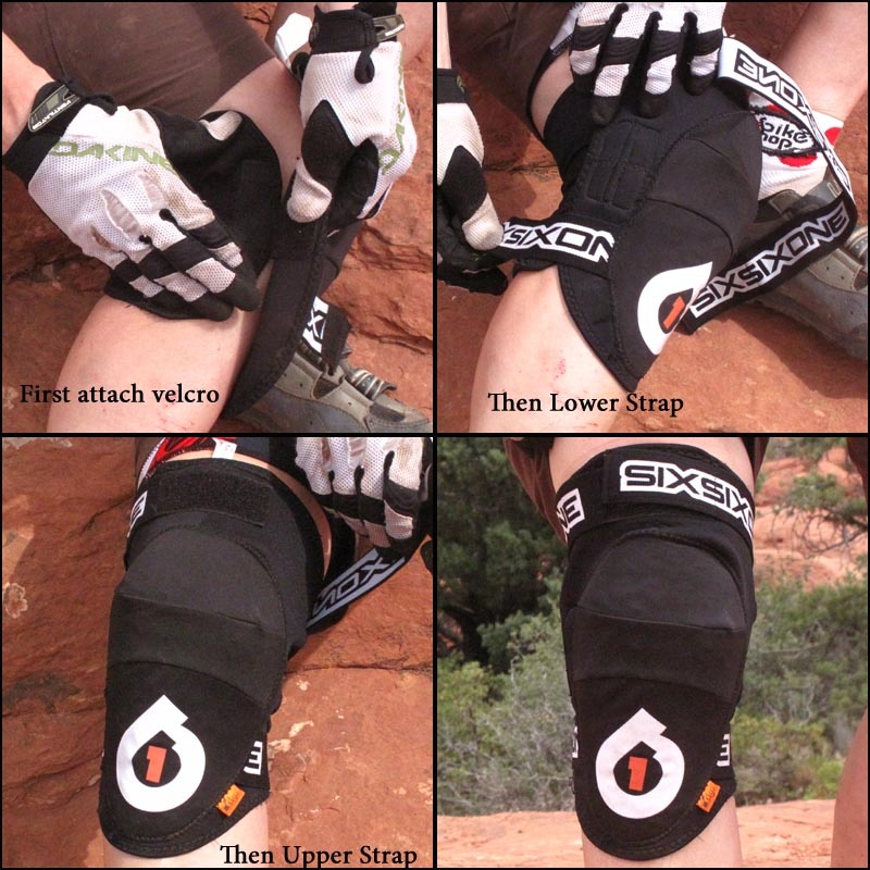Putting them on is easy.