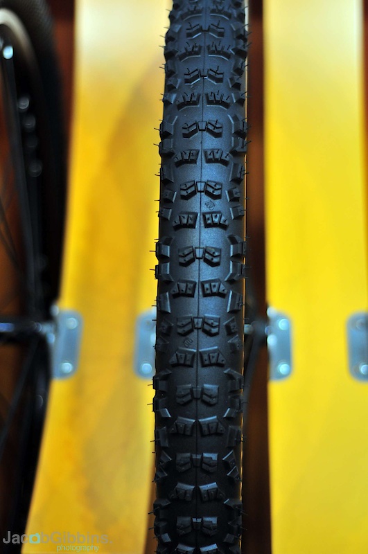 The Rubber Queen.  Not as soft as the downhill specific tyres, these are aimed at the long travel, all mountain and trail market and look as though they would be great in the soft winter conditions of the UK and other parts of the world.  We've just opened a box of these, so expect a report on them to come this winter.  Available in both 2.2