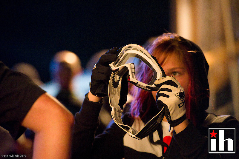 Clear goggles, or not goggles at all, that was the only question