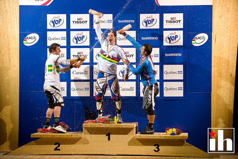 Mens Podium, Slavic, Graves, then Prokop