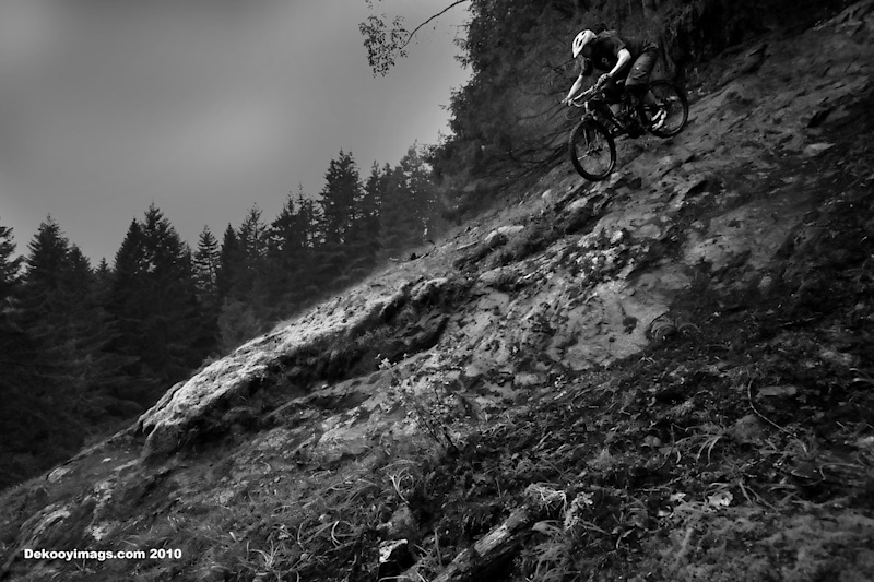 Steep Rock in the Rain