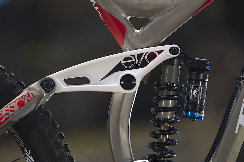 While the frame sees some significant changes, the alteration that should have the biggest effect on the '11 Session 88's performance is the work that has been done inside its Fox DHX RC4 damper. Trek's Advanced Concepts Group (ACG) has their own purpose built facility in Southern California that focuses on suspension performance, who working with the Trek World Racing team, have spent well over a year and a half working on this specific shock tune. The goal was to create not only a more active ride, but also one that uses its mid-stroke more intelligently, mainly being able to absorb more of the terrain while already deep into its travel. This is the perfect example of racing improving the breed - this shock tune was used by the TWR world Cup team at the Canberra World Champs and now you can benefit from it. Listen to the audio to hear Jose Gonzalez, lead suspension engineer at ACG, explain the 88's custom shock tuning.