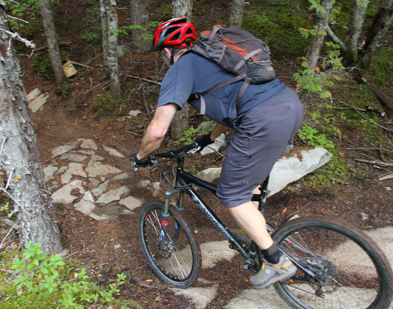 Rod on the descent. 