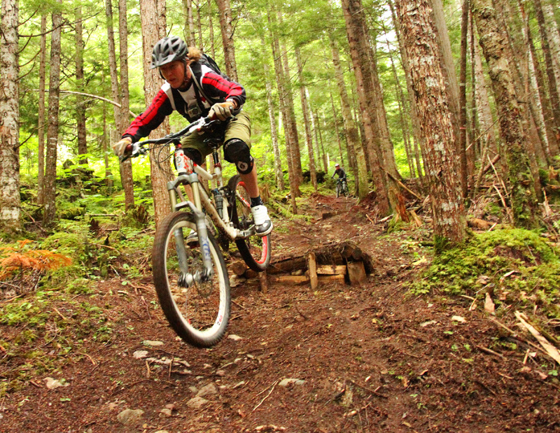Lower gap trail. 