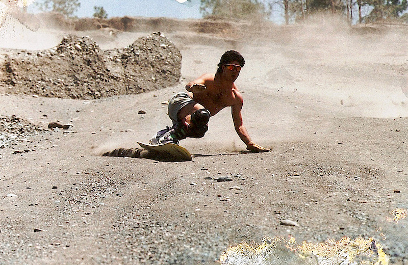 Tippie with some 1993 gravel pit steeze.