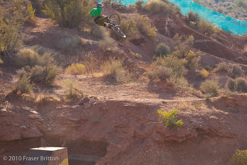 Let the whips begin! A number of riders were hitting this booter up today. I couldn't help myself but to make my own moto sounds as they rolled in for my camera. Braaaap!