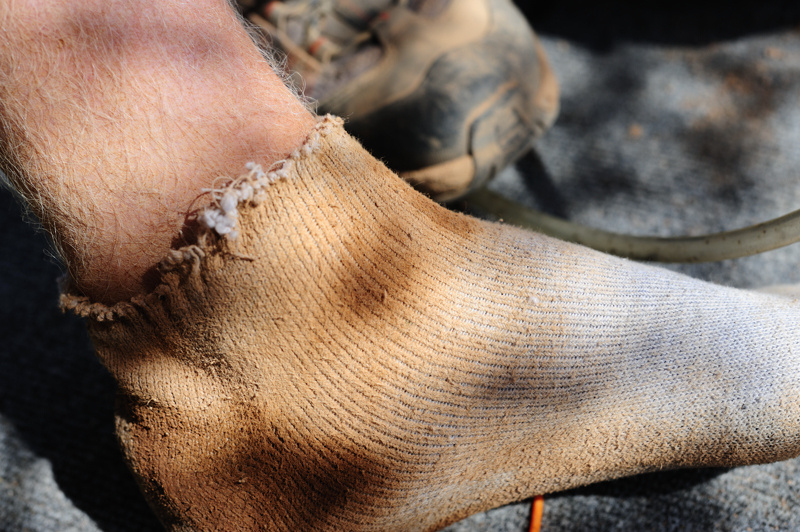 Canadian air conditioned socks. Get 'em before they're sold out. Contact Nicholas Teichrob.com