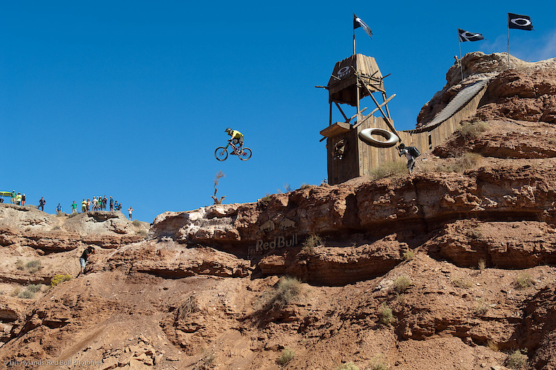 A great angle of Geoff Gulevich airing out the Oakley Icon Sender.