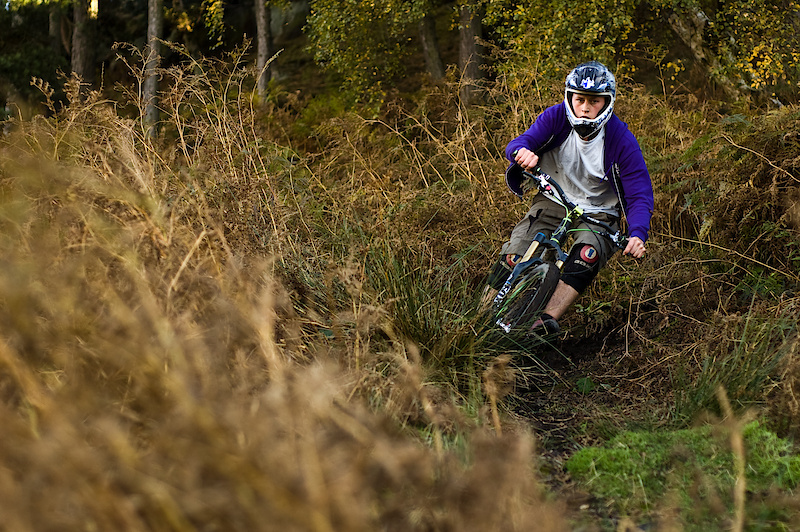 Josh riding up at ilkley