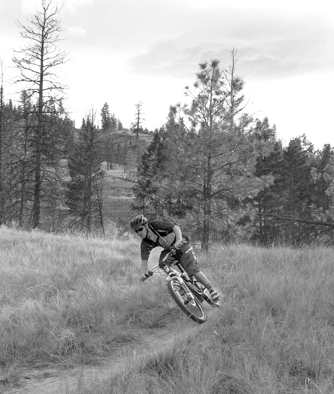 Pinned on Peterson in Kamloops. -Photo by Tyler Maine