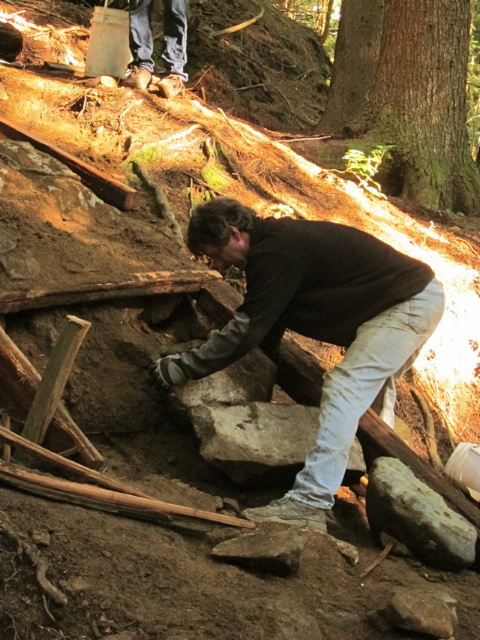 The mighty Digger doing what he does best!