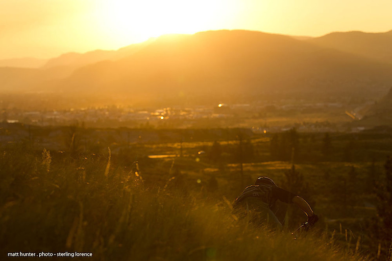Last shot in the Golden light that flourishes in Kamloops.