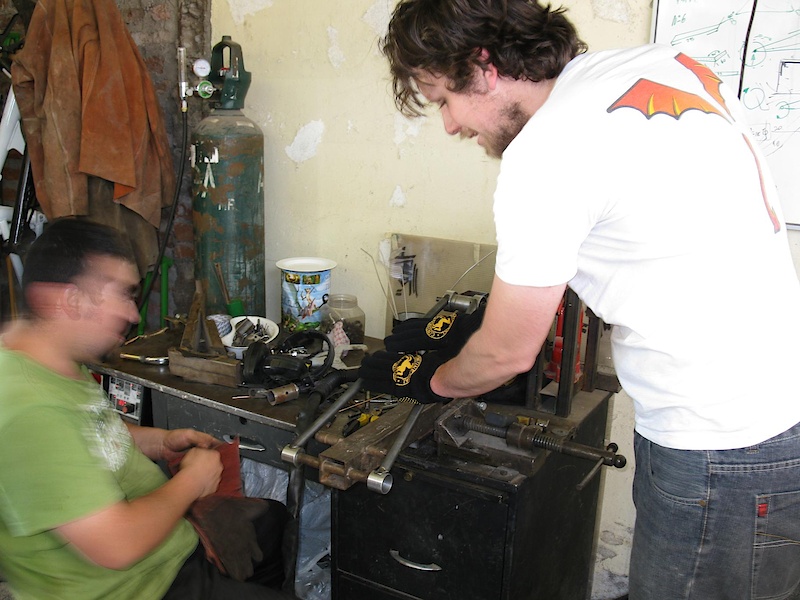 I learned a lot about frame production from watching Gustavo