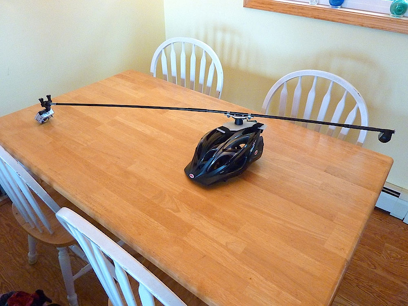 The swiveling 360 helmet mount - courtesy Phillip Tschersich