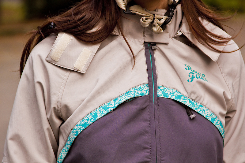 Nice high collar and stylish accents on the front of the Piper.