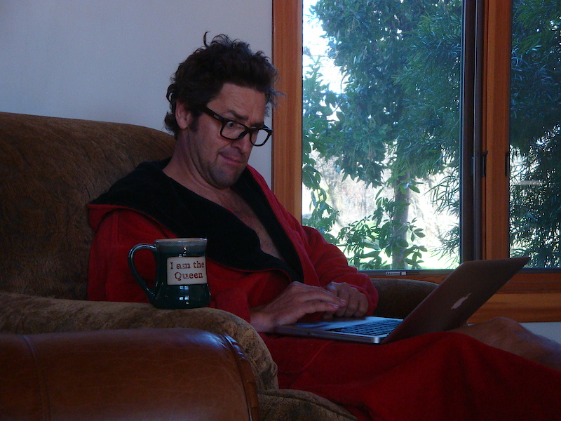 Scott watching the latest Kunstrad highlights
