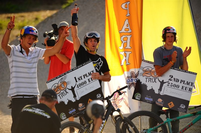 Martin on the podium at 26 Trix // Photos by Norbert Szasz - norbertszaszphoto.hu