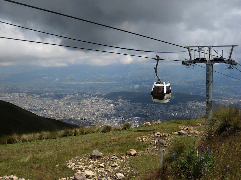 Top of the Gondola (4'000m.)