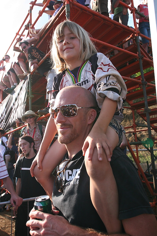 Rob is also a family man.