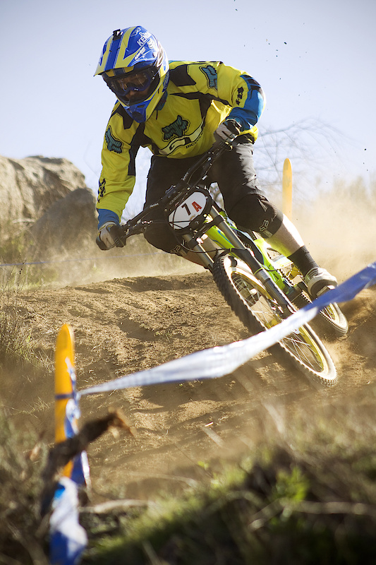 Eric Carter showing the young guns how it's done, 4th place