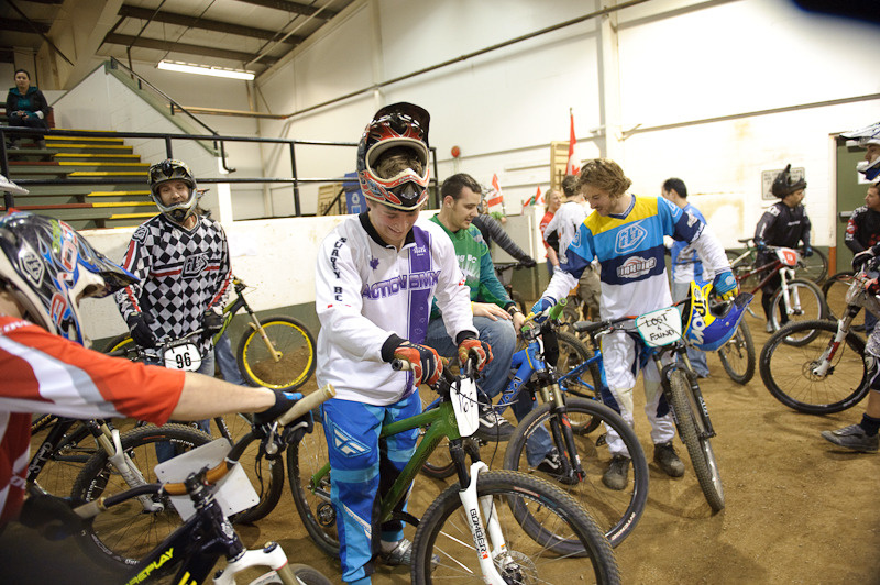 Pro #1 Cam Murphy's all smiles after taking on the impossible task of holding off #2 Harold Woolnough