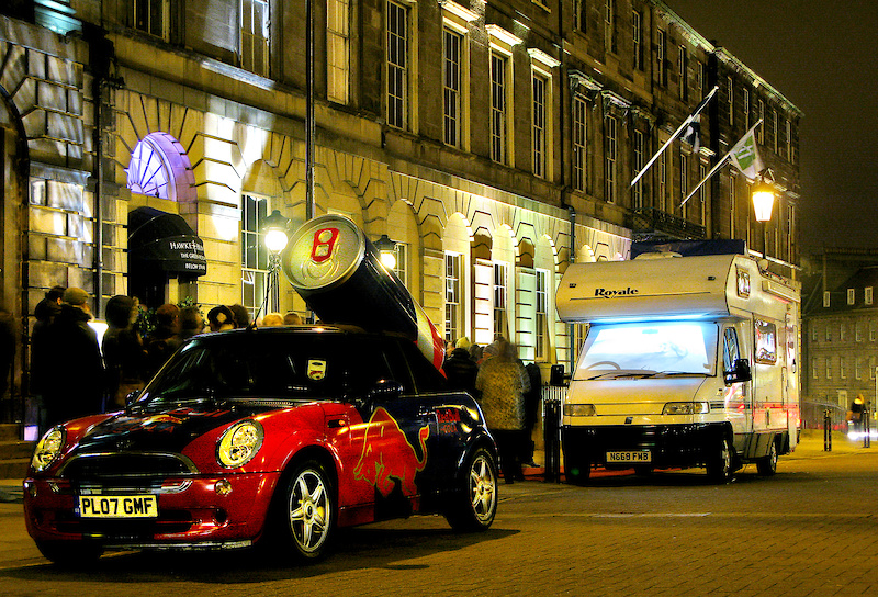 Glitz and Glamour at the Hawke & Hunter in Edinburgh...