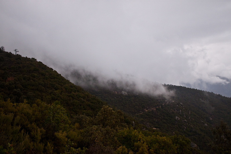 It's not all sunshine and palm trees at this time of year on the Riviera