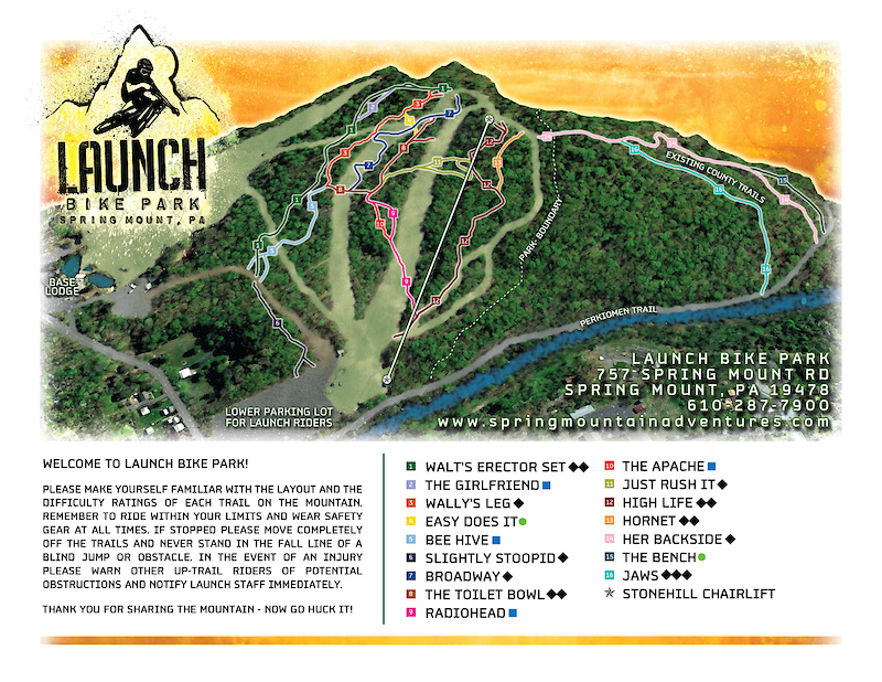 2010 Trail Map