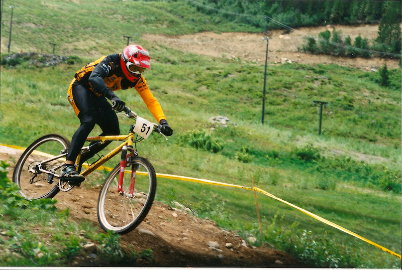 Discovering the DH side of mountain biking in the early 90's