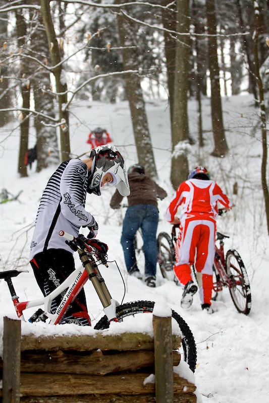  53. It doesn't matter if only 25 feet of your favourite trail is ride able... that's better than nothing in February.