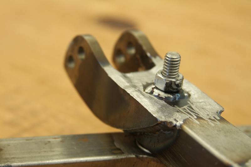 Shock Mount Plates Welded On