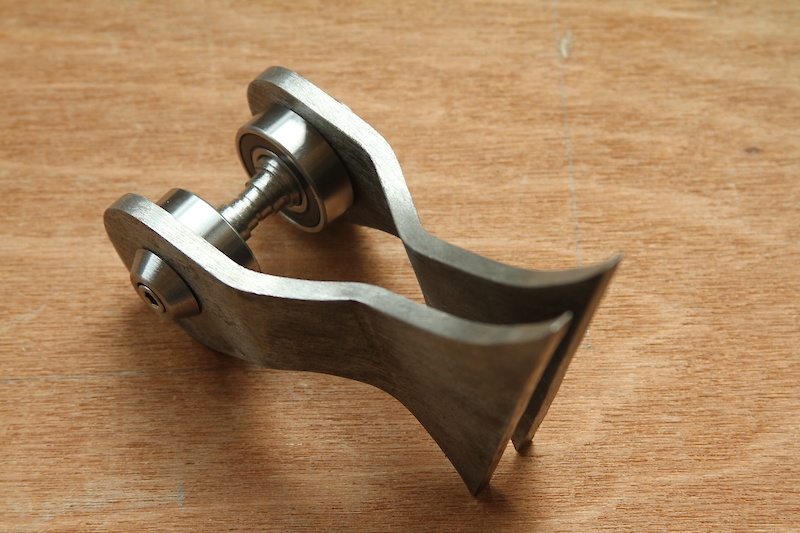Main Pivot Plates (post bending) and Full Assembly