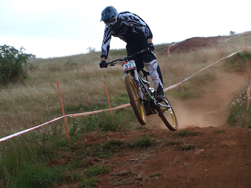 Will Rischbieth is enjoying being back on his bike. Photo: Peter Karas
