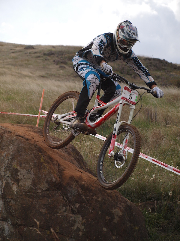 Second on the day but first overall, Rhys Atkinson 2010/2011 Australian Series Champion. Photo: Peter Karas