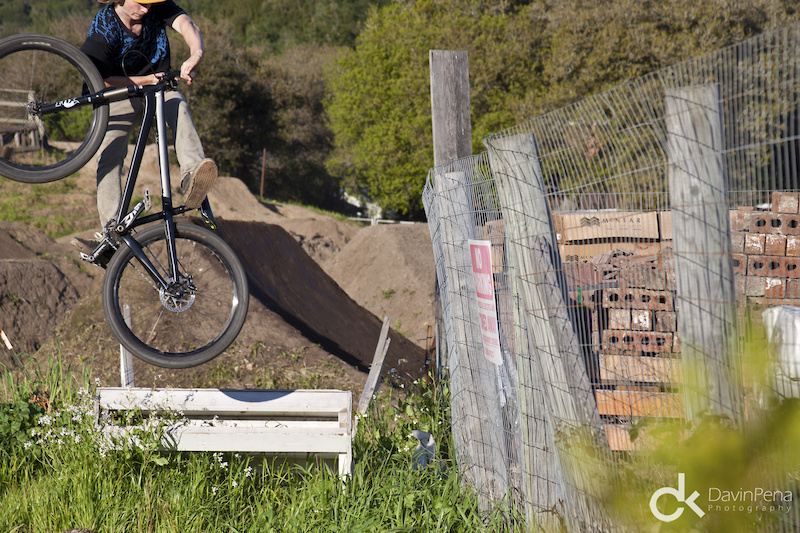 An old broken ramp is all it takes to get Guy to play.