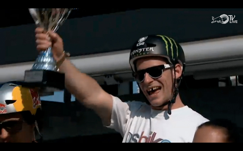 Sam Pilgrim, winner of the 2011 Vienna Air King