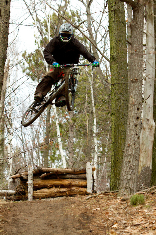  49. Kris Evoy showing off his skills and brand new Santa Cruz V10 at Shithouse.