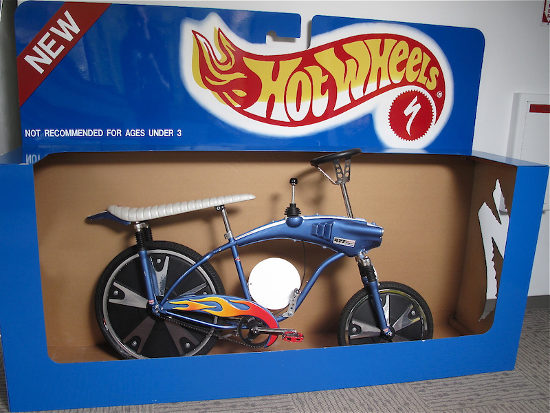 Toy or full sized bike? Specialized is well known for producing some very cool custom bikes, many of which have made appearances at various trade shows over the years.