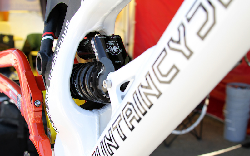 The top end limited edition model will come equipped with Cane Creeks Double Barrel shock.