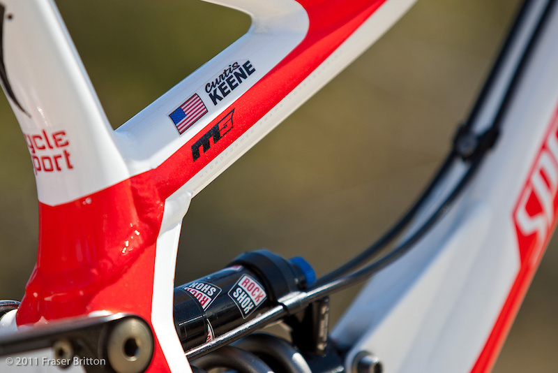 Getting your names and flag on your bikes means you are playing in the big time!
