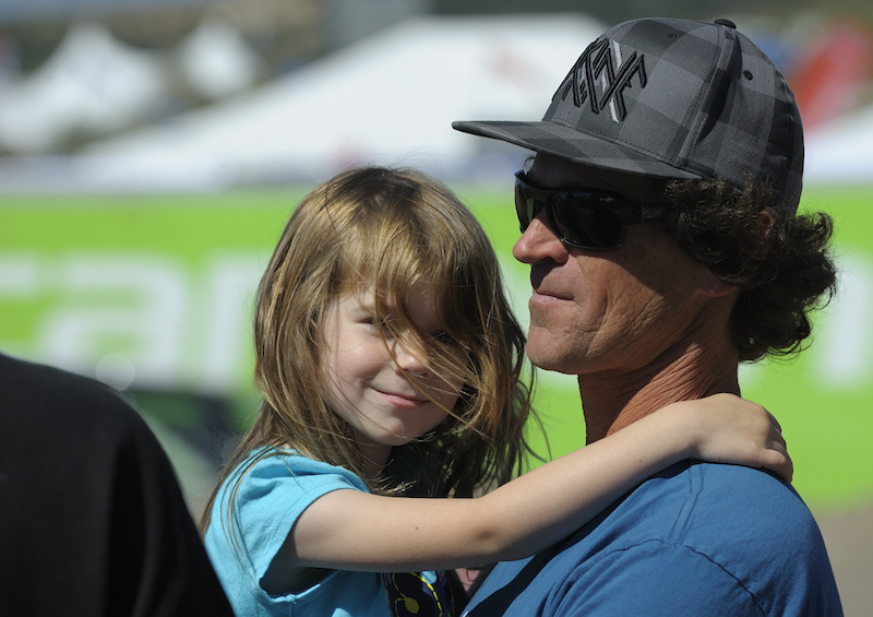 Father, rider, course builder, legend; Randy Spangler.