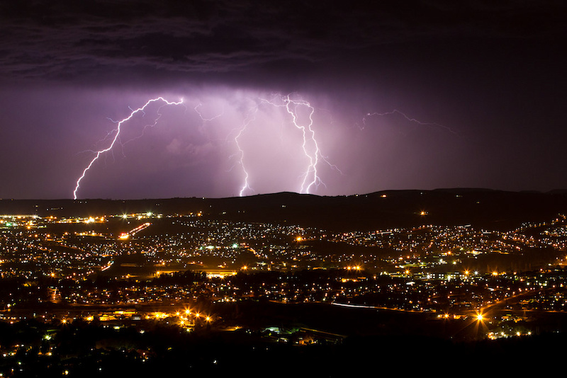 First night in South Africa and this is what we got....  stunning!