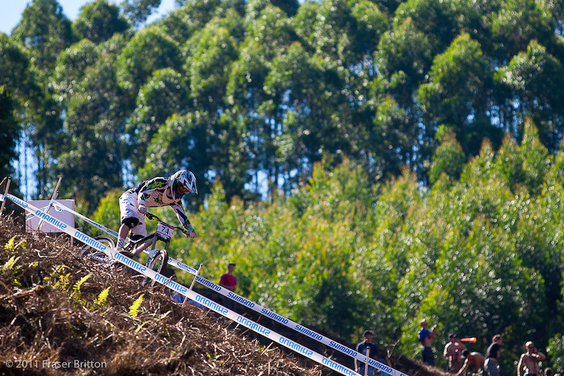 Yep, this track does get steep in the lower bits.