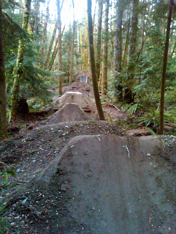 Part of Darren's private trail.