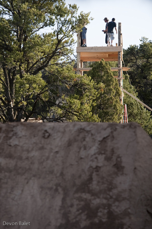Big jumps require big judging towers.