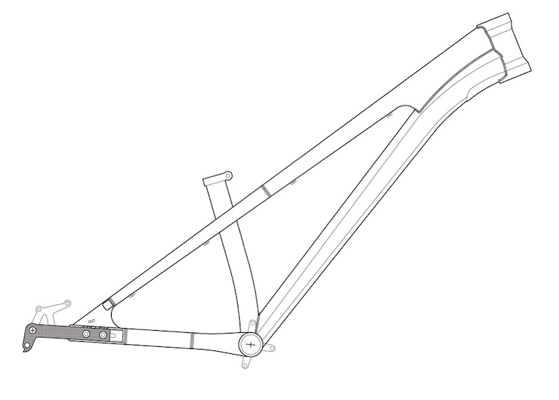 The second generation of the Morpheus Cycles prototype features a number of geometry changes.