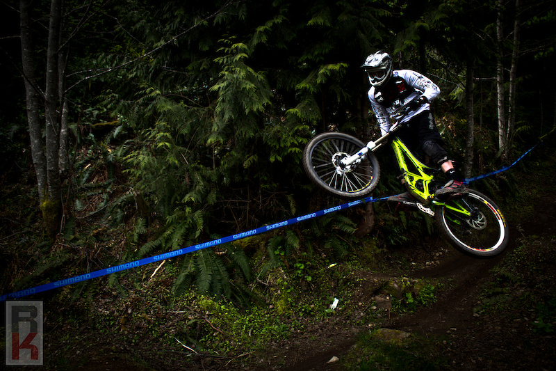 Of all the people I saw hit the larger gap, this guy threw down the hardest