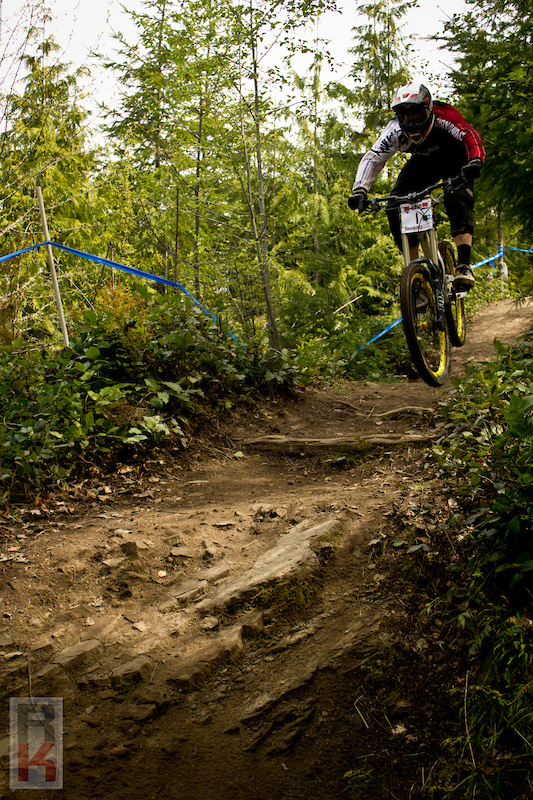 Kyle Thomas moving fast!
